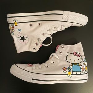 Converse X Hello Kitty High Tops